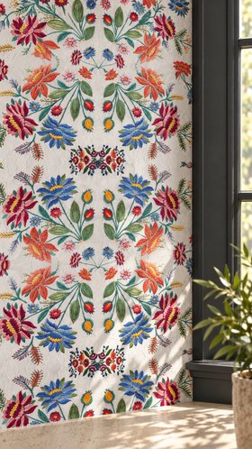 Wildflower Heirloom Wallpaper