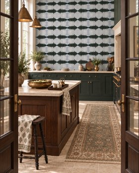 Tropical Pulse Wallpaper by Hattie Lloyd Home