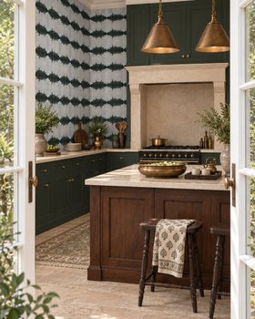 Tropical Pulse Wallpaper by Hattie Lloyd Home