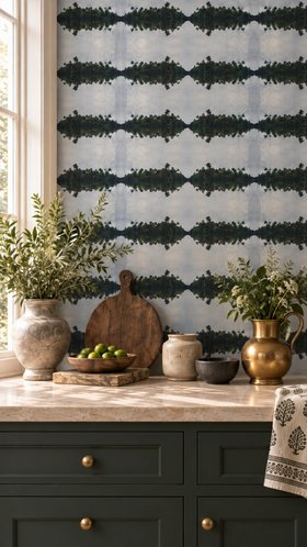 Tropical Pulse Wallpaper by Hattie Lloyd Home