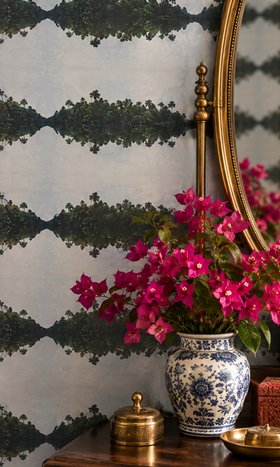 Tropical Pulse Wallpaper by Hattie Lloyd Home