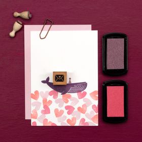 Perlenfischer Stempel Liebesbrief