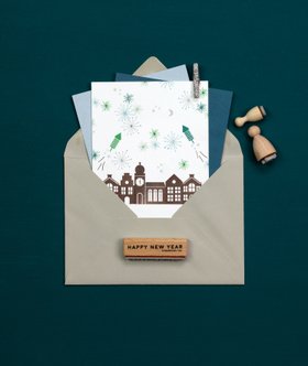 Perlenfischer Stempel Flocke 6