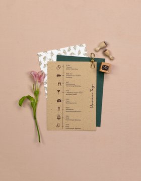 Perlenfischer Stempelset Hochzeit