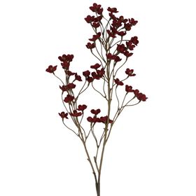 Antique Burgundy Plum Blossom Branch, £4.99