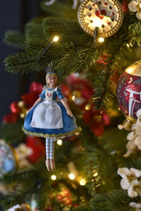 END SEP '25: Resin/Fabric Alice Dec, Sml, £8.99