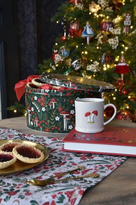 END SEP' 25: Toadstools Stoneware Mini Mug & Cake Tin, from £7.49