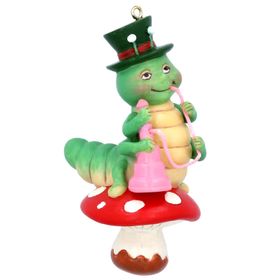 END SEP '25: Resin Caterpillar w Pipe Dec, £10.99