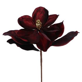 END SEP '25: Metallic Burgundy/Gold Magnolia Stem, £9.99