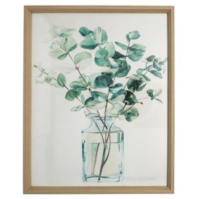 FEB '26: Eucalyptus Vase Nat. Framed Print, X-Large, £20.99