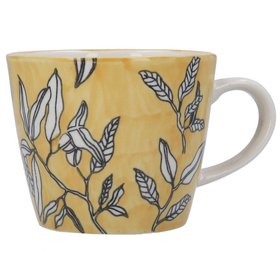 FEB '26: Yellow Leafy Stoneware Mug, £7.99