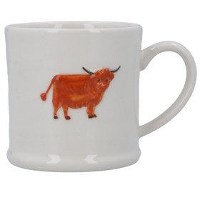 JAN '26: Stoneware Mini Mug - Highland Cow, £7.49