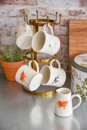 JAN '26: Assorted Mini Mugs, Jugs & Mug Tree, from £7.49