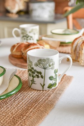 JAN '26: Bone China Mug - Spring Hedgerow, £7.49
