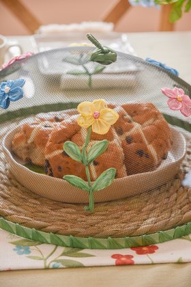 JAN '26: Food Cover 35cm - Flower Stems, £12.99