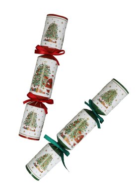 END SEP '25: Nostalgia Santa/Tree Crackers, Box/6, £19.99