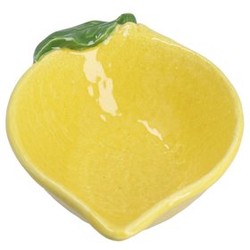 JAN '26: Lemon Shape Stoneware Dish, Med, £9.99