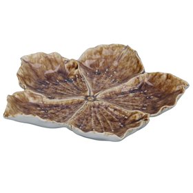 Natural Reactive Hibiscus Trinket Dish, Large, £14.99
