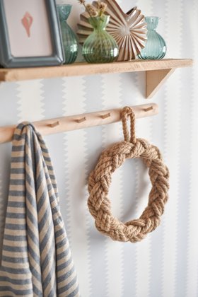 Rope Woven Wreath, £20.99