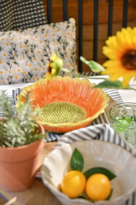Bowl - Sunflower, Large, £14.99