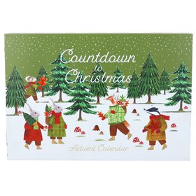 SEP '26: Woodland Animals Wood Book Advent, £35.99