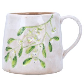SEP '26: Mistletoe Stoneware Mug, £10.99