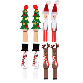 SEP '26: Christmas Pegs, Pack/8, £35.99