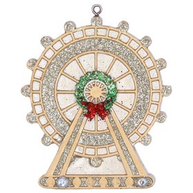 SEP '26: Gold London Eye Hanging Resin Decoration, £8.99