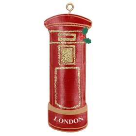 SEP '26: Tin Hanging Decoration - London Post Box, £3.49