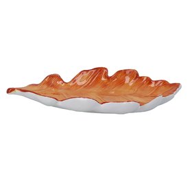 AUTUMN '26: Russet Ceramic Oak Leaf Plate, £8.99