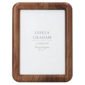 AUTUMN '26: Natural Wood Rolled Edge Picture Frame, 5x7, £13.99