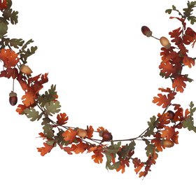 AUTUMN '26: Autumn Oak Leaf Mix & Acorn Garland, £27.49