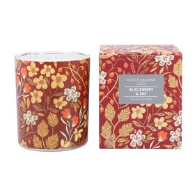 AUTUMN '26: Burgundy Floral Scented Boxed Candle Pot, £13.49