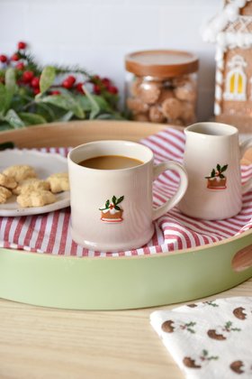 SEP '26: Mini Plum Pudding Jug & Mug, £7.49 each