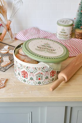 SEP '26: Alpine Houses Cake Tin, £12.99