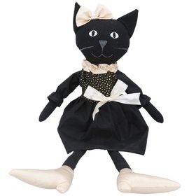 HALLOWEEN '26: Dressed Black Cat Shelf Sitter, £29.99