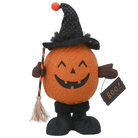 HALLOWEEN '26: Pumpkin Witch Fabric Ornament, £29.99