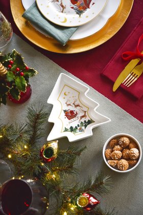 SEP '26: Nostalgia Tablescaping, Bone China Tree Dish, £13.99