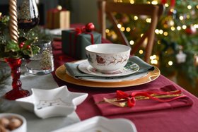 SEP '26: Nostalgia Tablescaping, Bone China Bowl - Nostalgia Sleigh, £7.49