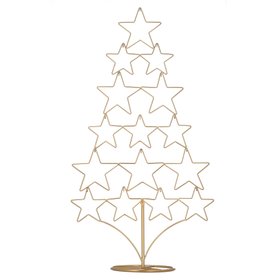 SEP '26: Gold Stars Display Tree, £32.99