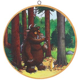 SEP '26: Gruffalo & Mouse in Woods Wood Disc Hanging Decoration, £2.49