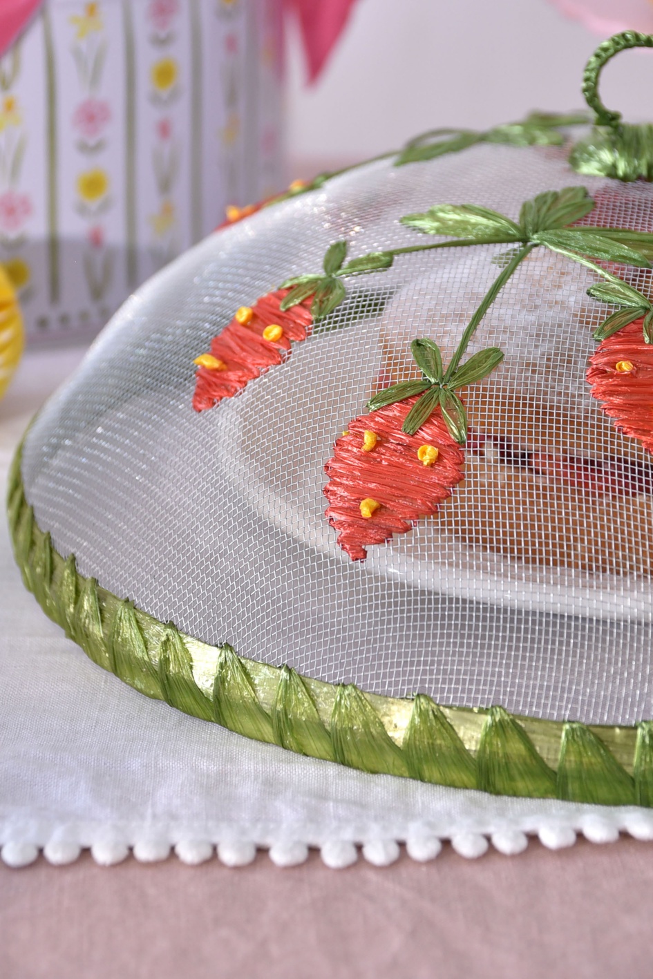 FEB: Strawberries Food Cover, £11.99
