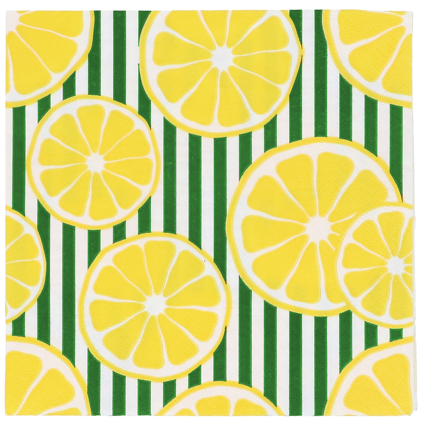 Pack of 20 Lemon Slice Paper Napkins, £3.49