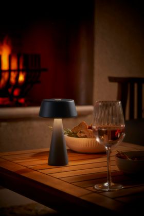 COX&COX Aldan Outdoor Table Lamp - Black 1545214