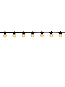 COX&COX Three Solar Hammered Festoon Bulb Lights CUTOUT