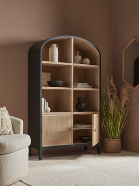 COX&COX Curved Top Display Cabinet 1245603