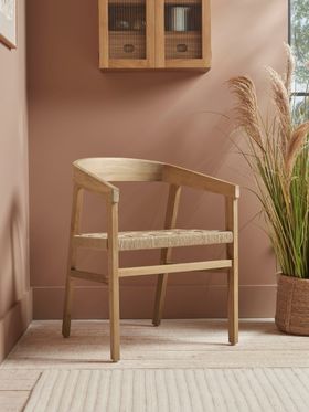 COX&COX Curved Back Teak Dining Chair 1245762