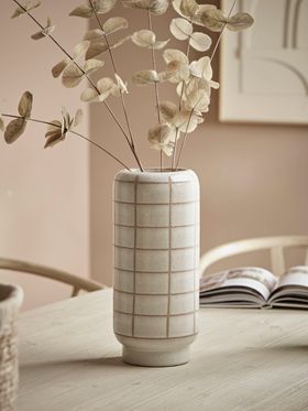COX&COX Windowpane Ceramic Vase 1150721