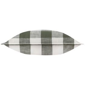 COX&COX Gingham Outdoor Cushion - Green 1552250