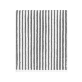 COX&COX Cotton Striped Bath Towel - Cloud Grey 1851685